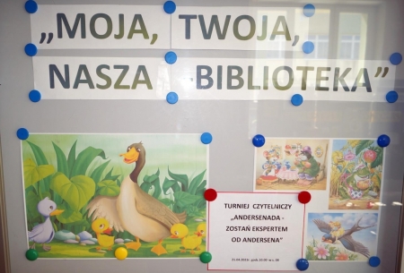 TURNIEJ CZYTELNICZY „ZOSTAŃ EKSPERTEM OD ANDERSENA”